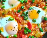 Foto langkah ke 8 dari resep Telor Ceplok Saus Tomat (Shakshuka).