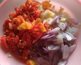 Foto langkah ke 1 dari resep Tumis oncom dan leunca ke dua.
