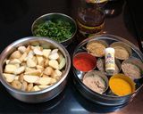 A picture of step 1 of Methi Baby Potatoes Dry sabzi.