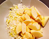 Foto del paso 2 de la receta: Crema de setas y manzanas con trufa