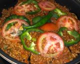 صورة لخطوة 6 من وصفة مسقعة باذنجان وبطاطس باللحم المفروم 🍲👌🏻