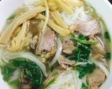 Hình bước làm 5 của món Bún ngan nấu măng khô