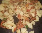 Tawa aloo chat recipe step 3 photo