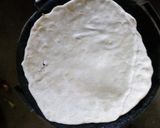 A picture of step 2 of Chicken avocado salad roll ups.