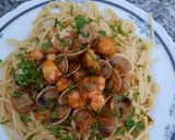 Foto del paso 5 de la receta: Espaguetis a la marinera
