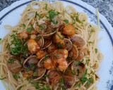 Foto del paso 5 de la receta: Espaguetis a la marinera