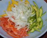 Foto del paso 1 de la receta: Ensalada de mango y palta