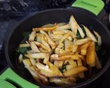 Foto del paso 3 de la receta: Espinacas con patatas fritas