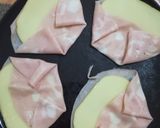 A picture of step 1 of Italian Mortadella and Provola Cheese San Jacobos.