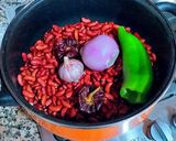 Foto del paso 3 de la receta: Alubias Rojas cocidas con bolas de acelgas y coles