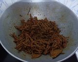 A picture of step 4 of Sangri Kar ki sabzi.
