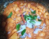 A picture of step 6 of Pizza macaroni.