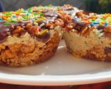 A picture of step 6 of No bake dessert cups.