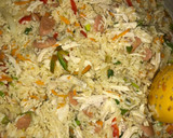 Foto del paso 3 de la receta: Arroz con pollo y ensalada