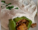 Foto del paso 7 de la receta Pimientos rellenos con salsa de crema