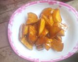 Hình bước làm 3 của món Khoai lang ngào đường thốt nốt