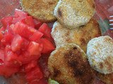 Milanesas de zapallito italiano 🥒 y berenjena 🍆