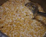 A picture of step 1 of Khara Pongal.
