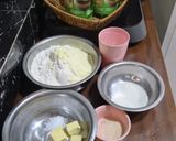 Foto langkah ke 1 dari resep Matcha Sarikaya Salt Bread.