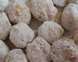Foto del paso 5 de la receta: Albóndigas de pollo y berenjena salsa bacon y moruno amarillo