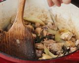Foto langkah ke 1 dari resep Ramen Jepang : Tori Paitan Bahan Lokal.