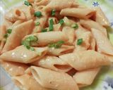 Foto del paso 4 de la receta: Fideos con salsa rosa BC