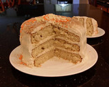 A picture of step 20 of Cinnamon Layer Cake with Cinnamon Buttercream Filling/Frosting.