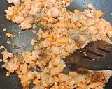 A picture of step 2 of Salmon Fried Rice with Egg.