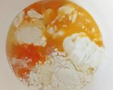 Foto del paso 4 de la receta: Tarta de Yogur Griego y Queso Crema con Naranja 🍊