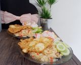 Foto langkah ke 4 dari resep Nasi Goreng Kampung Level 5.