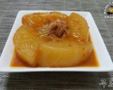 Hình bước làm 4 của món Củ Cải Kho 무조림