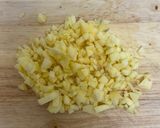 Foto del paso 4 de la receta Bizcocho de manzana relleno de crema (Freidora de aire)