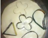 A picture of step 3 of #alawar madara(milk candy#.