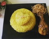 Foto langkah ke 1 dari resep Nasi Kuning Simpel.
