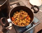 Foto del paso 3 de la receta: Pasta con porotos y choritos