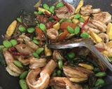 Foto langkah ke 2 dari resep Tauco udang Pete medan.