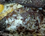 Foto del paso 5 de la receta: Hígado de ternera con cebolla, mozzarella y huevo