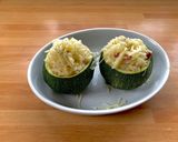 Foto del passaggio 6 della ricetta Zucchine Tonde Ripiene di Riso
