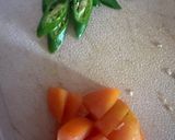 Foto langkah ke 3 dari resep Tumis jamur tiram cabai tomat.