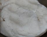 A picture of step 1 of Crispy Golgappa Shells (Suji, All-Purpose Flour, and Whole Wheat Mix).