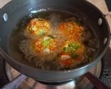 A picture of step 2 of Fried Rice with Manchurian.