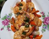 Foto langkah ke 5 dari resep Bawang masak Udang.