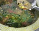 A picture of step 8 of Drumstick leaves Soup.