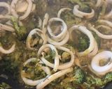 Foto del paso 2 de la receta: Mariscos 🦞 con Verduras a la Crema