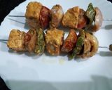 A picture of step 5 of Paneer tikka👉 delicious party starter.