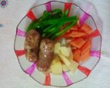 Foto del paso 5 de la receta: Mandioca hervida c/chorizos asados 🥔ᕙ⁠(⁠ ⁠ ⁠•⁠ ⁠‿⁠ ⁠•⁠ ⁠ ⁠)⁠ᕗ