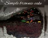 Simple brownie cake recipe step 10 photo
