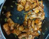 A picture of step 2 of Orange chicken chinese style.