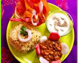 A picture of step 5 of Rajma Rice Punjabi Style.