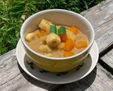 Foto langkah ke 5 dari resep Kolak Labu Kuning, Singkong, dan Pisang.